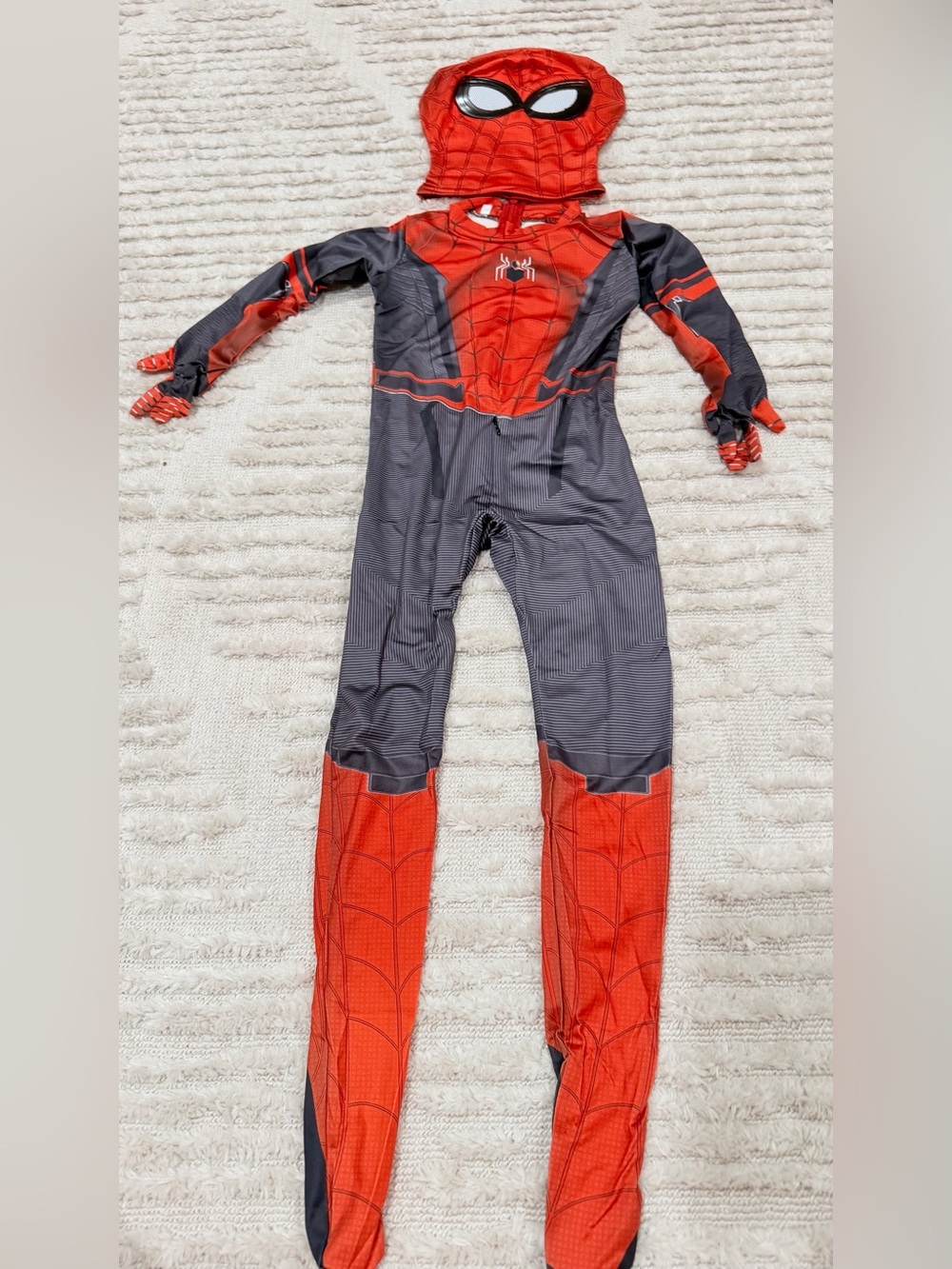 New Kids Red and Black Spider-man Costume